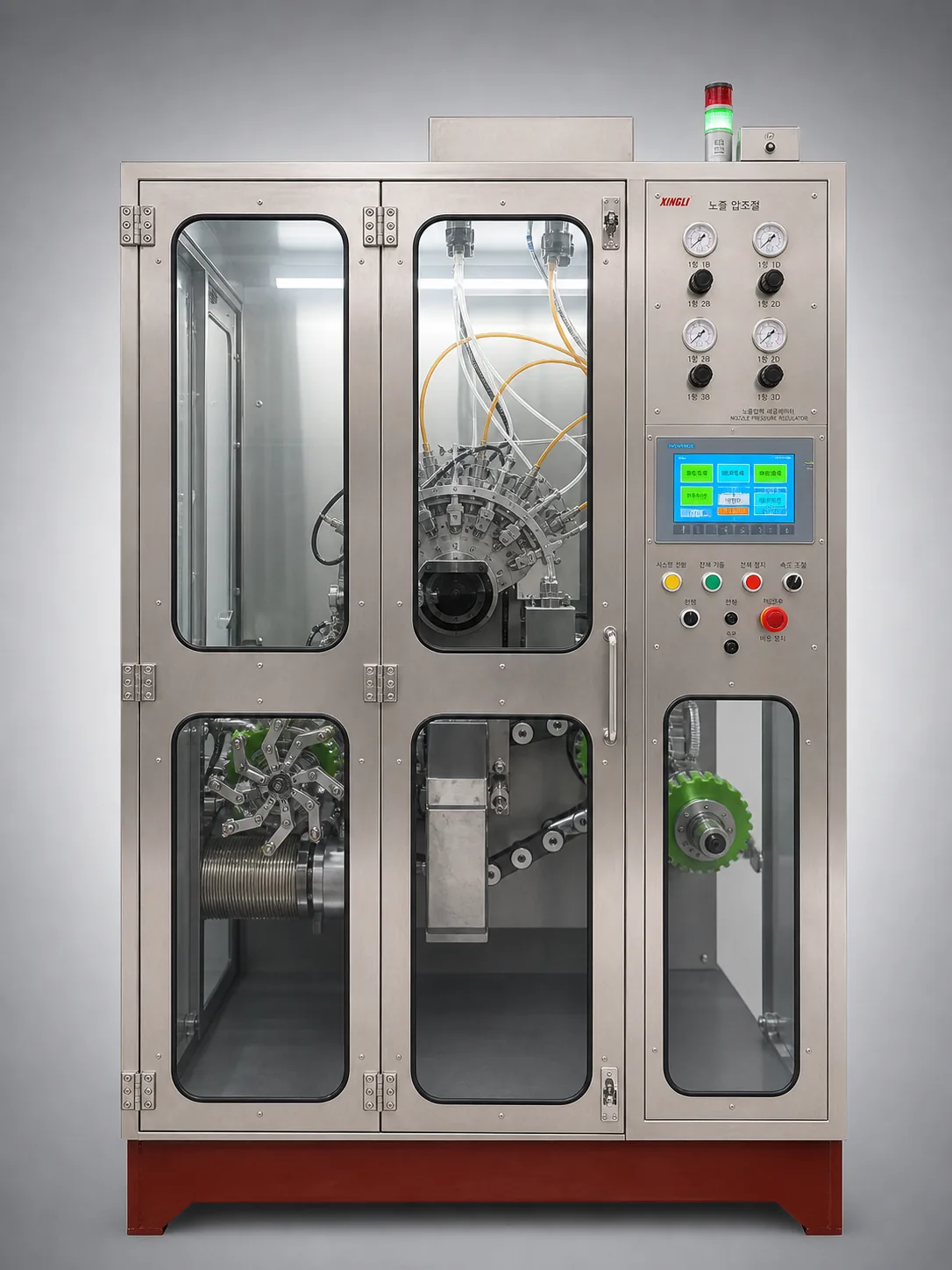 XUNTANG Internal Coating Machine — real machine photo